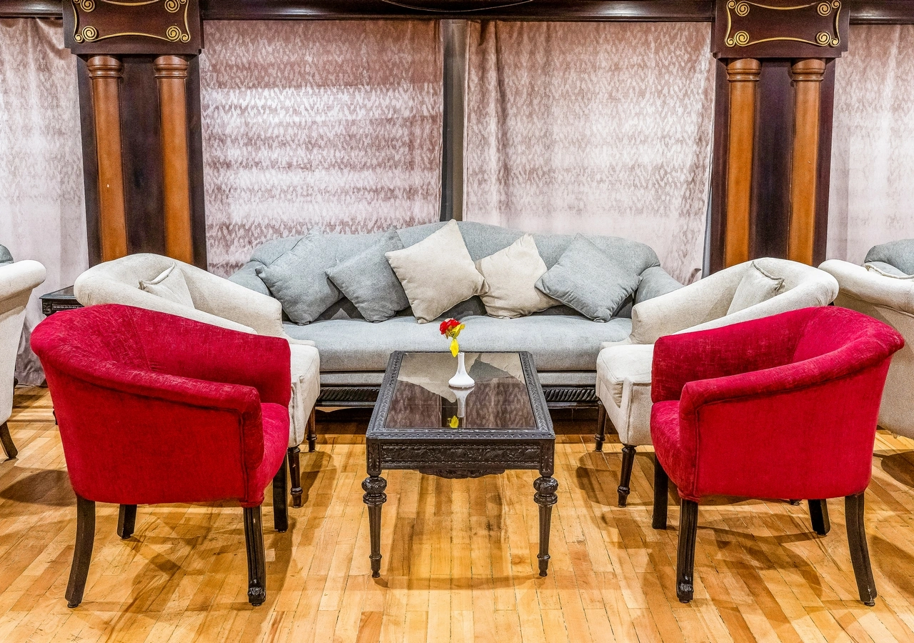 Lounge aboard the MS Stephanie Nile Cruise Nile cruise